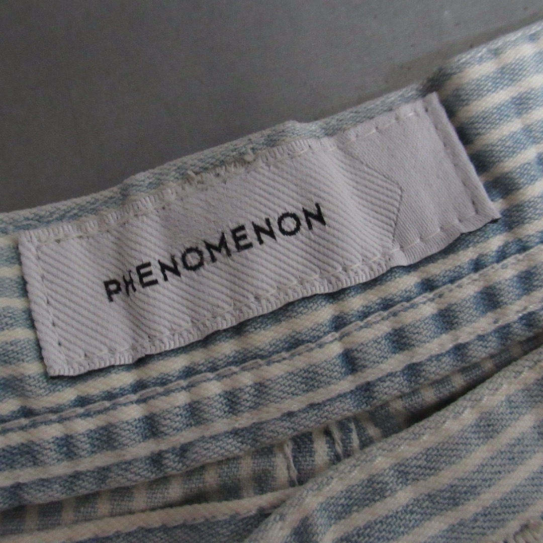 PHENOMENON(フェノメノン)のPHENOMENON グランジ ヒッコリー デニム パンツ ジーンズ 30 メンズのパンツ(デニム/ジーンズ)の商品写真