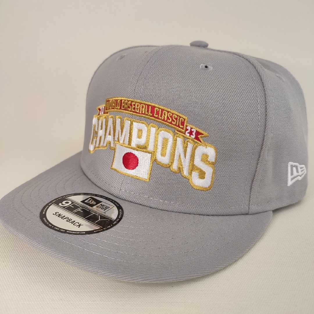 NEW ERA(ニューエラー)の【新品】ニューエラ WBC 2023 Japan 記念キャップ（グレー） メンズの帽子(キャップ)の商品写真