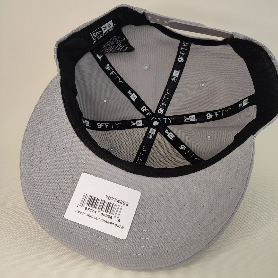 NEW ERA(ニューエラー)の【新品】ニューエラ WBC 2023 Japan 記念キャップ（グレー） メンズの帽子(キャップ)の商品写真