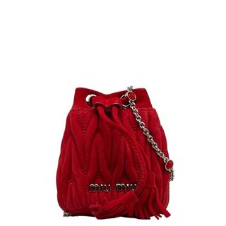 ミュウミュウ ミニバッグ ポーチ(レディース)の通販 22点 | miumiuの ミュウミュウ ミニバッグ ポーチ(レディース)の通販 22点 | miumiuの