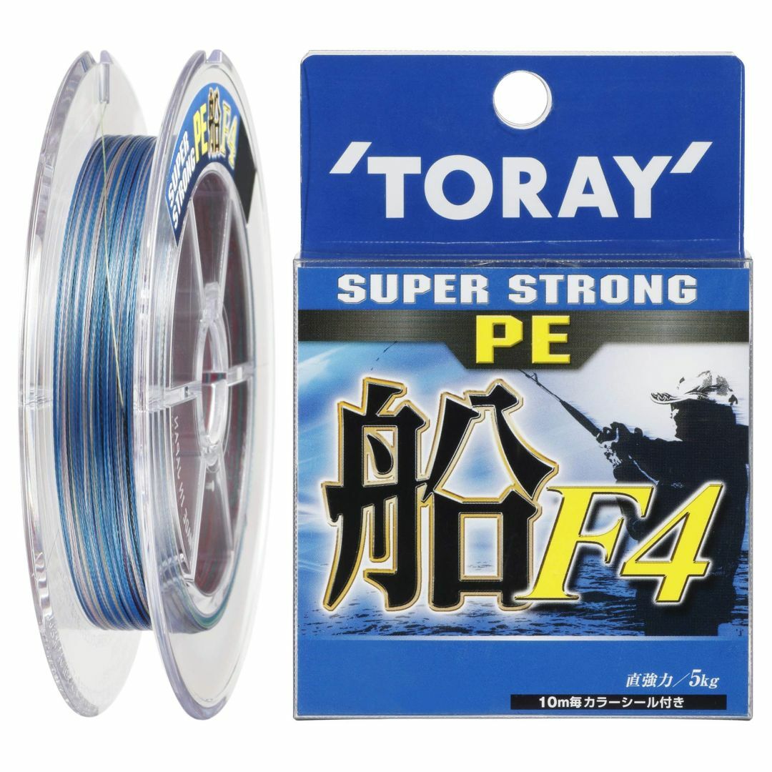 【特価商品】東レ(TORAY) PEライン スーパーストロング PE 船 F4  スポーツ/アウトドアのフィッシング(釣り糸/ライン)の商品写真