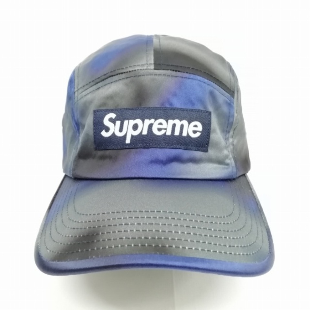 Supreme(シュプリーム)の21SS Washed Satin Camo キャンプ キャップ ボックスロゴ メンズの帽子(キャップ)の商品写真