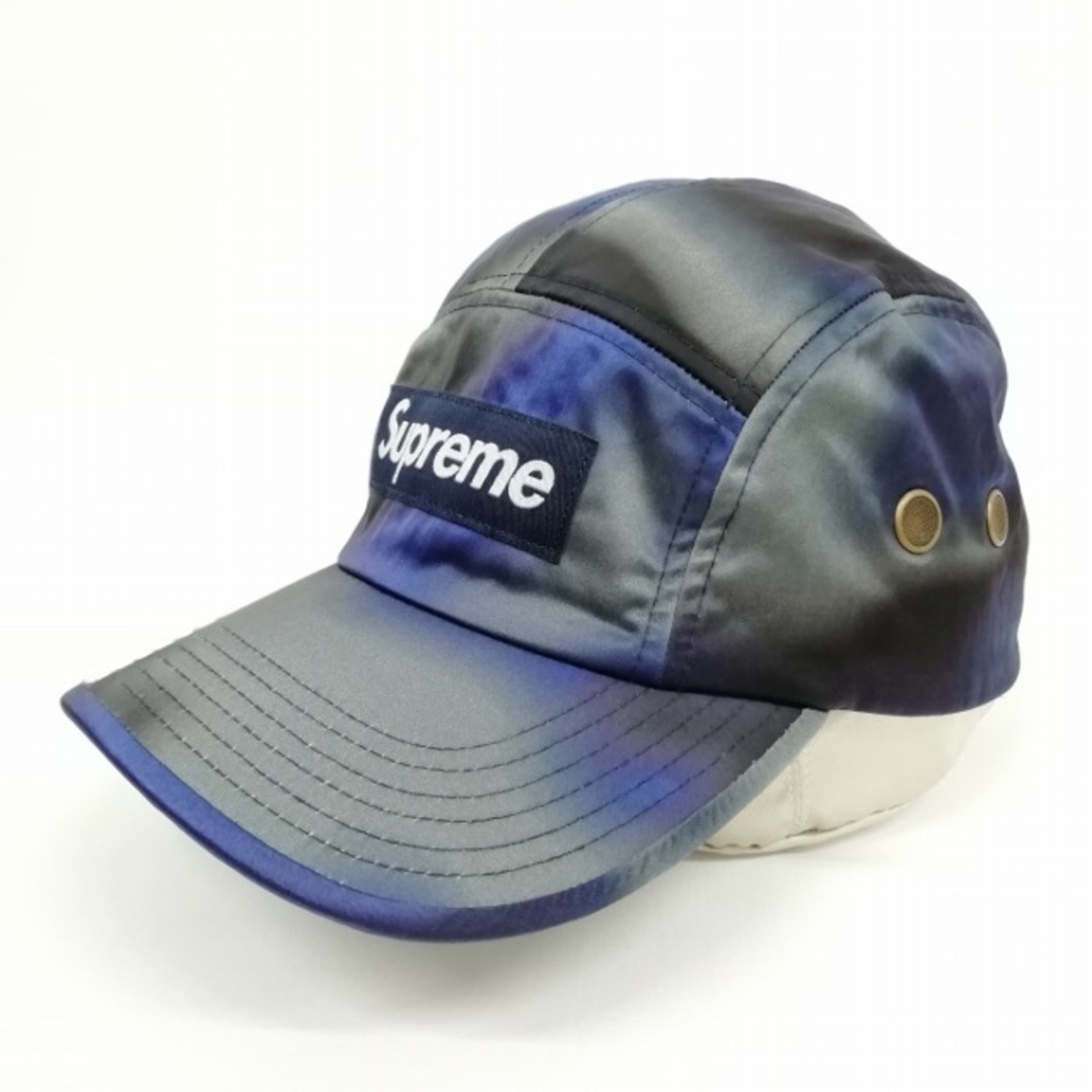 Supreme(シュプリーム)の21SS Washed Satin Camo キャンプ キャップ ボックスロゴ メンズの帽子(キャップ)の商品写真