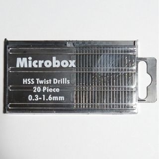 極細マイクロドリル刃セット0.3~1.6mm 超硬ドリル 精密ドリル HSS 鋼(模型製作用品)