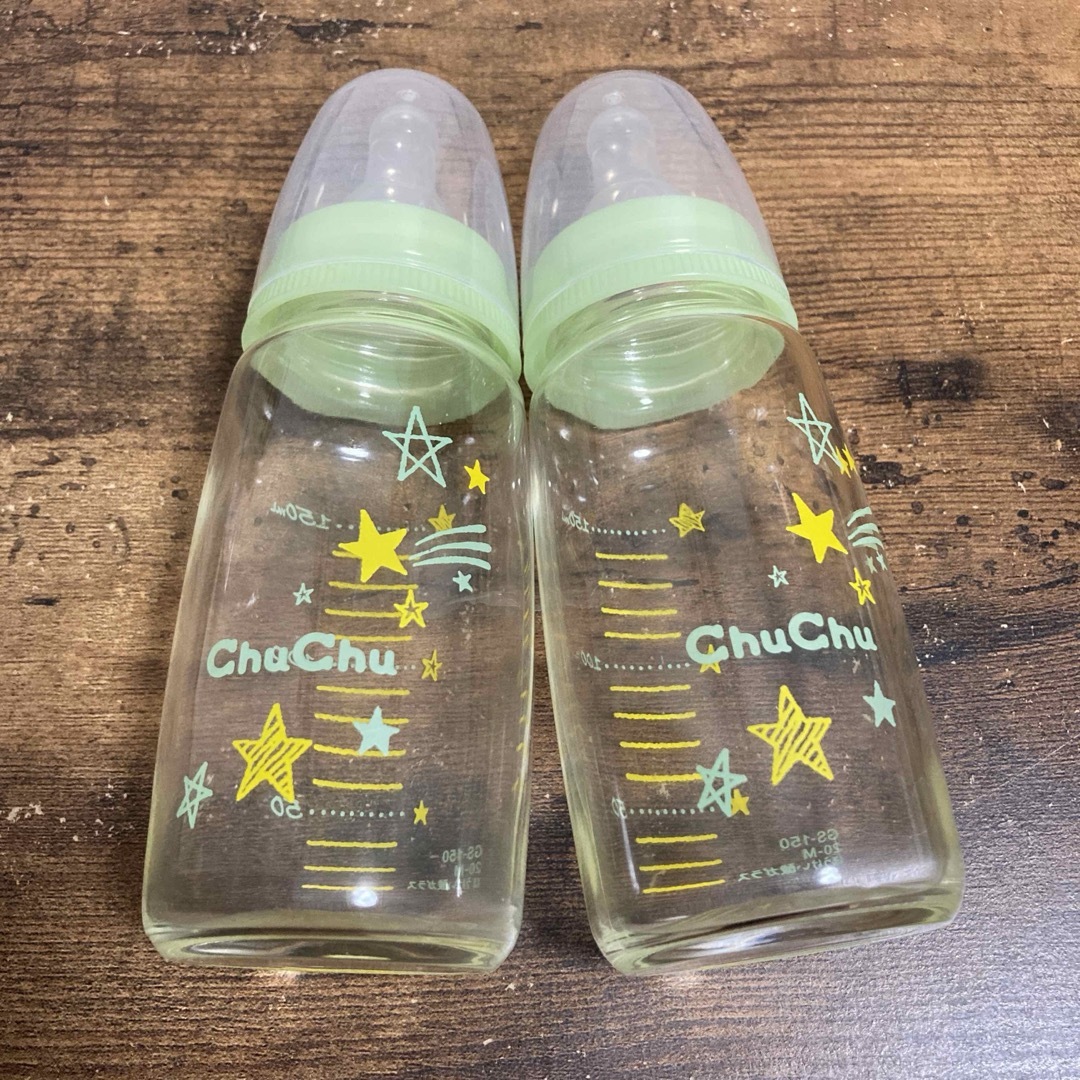 Chu  Chu  哺乳瓶　150ml  2セット キッズ/ベビー/マタニティの授乳/お食事用品(哺乳ビン)の商品写真