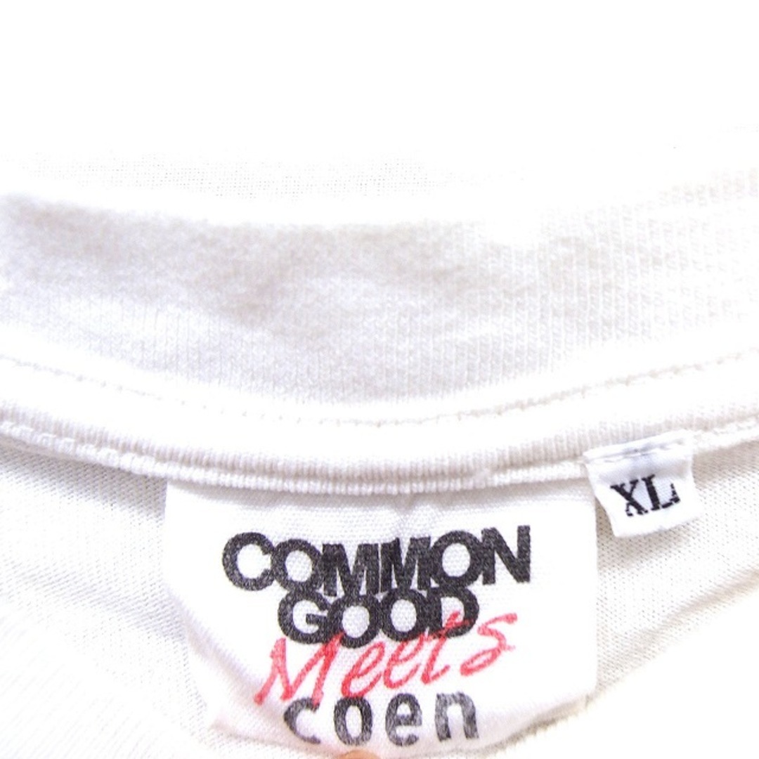 coen(コーエン)のコーエン coen プリント Tシャツ クルーネック 半袖 コットン 綿 XL メンズのトップス(Tシャツ/カットソー(半袖/袖なし))の商品写真