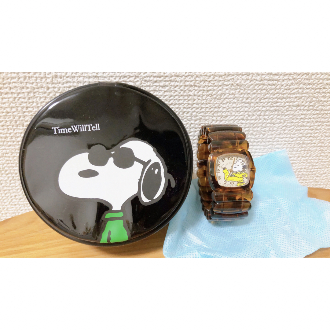 Time will tell スヌーピー 腕時計 未使用 タイムウィルテル Time will tell スヌーピー 腕時計 未使用 タイムウィルテル