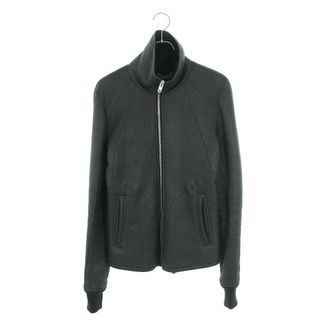 リックオウエンス(Rick Owens)のリックオウエンス  RU14F2781-LSH Intarsia Shearling Jacket インターシャムートンレザージャケット メンズ 46(レザージャケット)