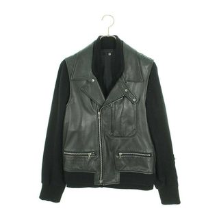 UNDERCOVER - アンダーカバー  07AW  7A221-B10 ドッキングレイヤードライダースレザージャケット メンズ 2