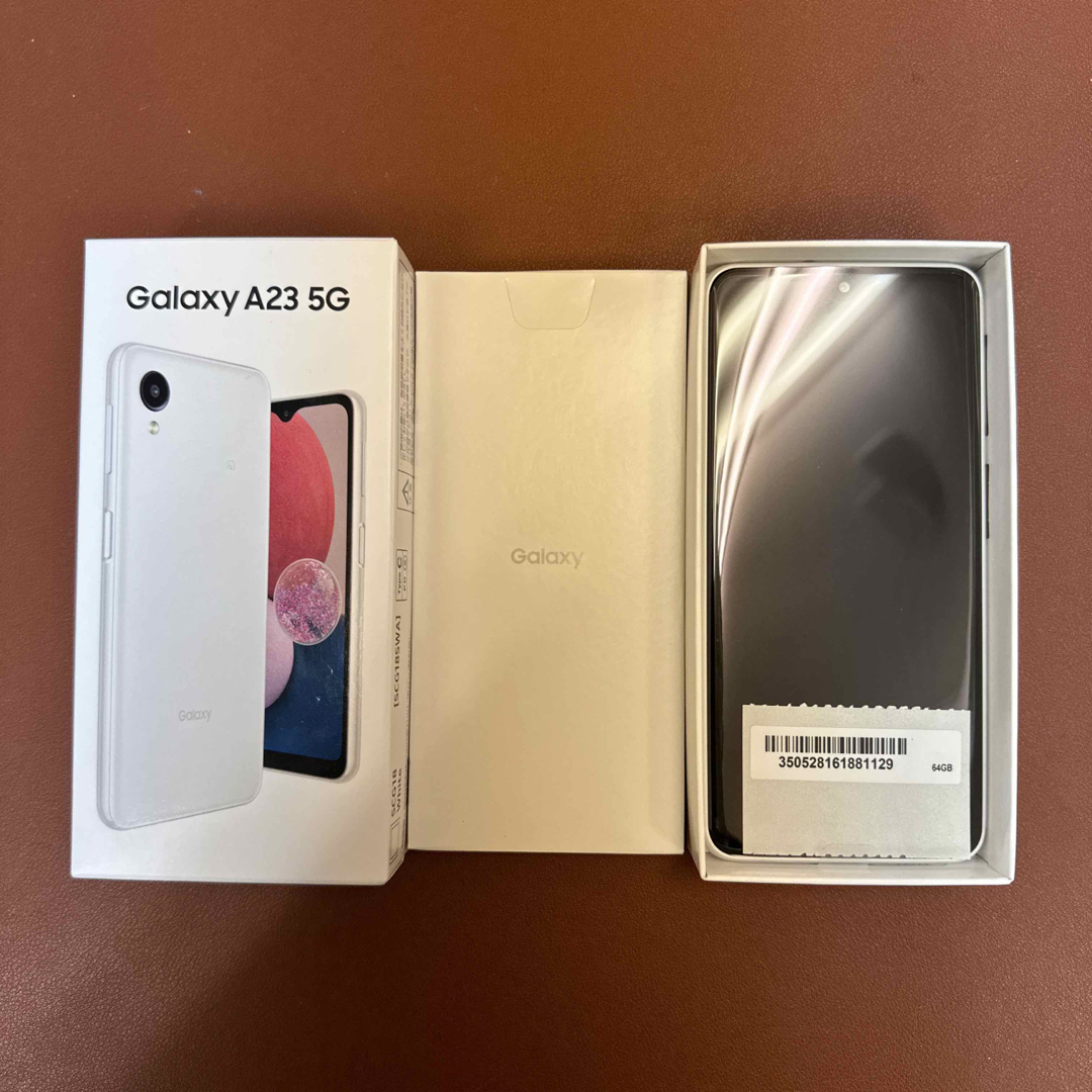 SAMSUNG Galaxy A23 5G SCG18 ホワイト (ぎず様) SAMSUNG Galaxy A23 5G SCG18 ホワイト (ぎず様)