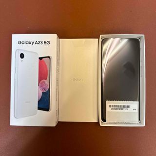 SAMSUNG Galaxy A23 5G SCG18 ホワイト (ぎず様)(スマートフォン本体)