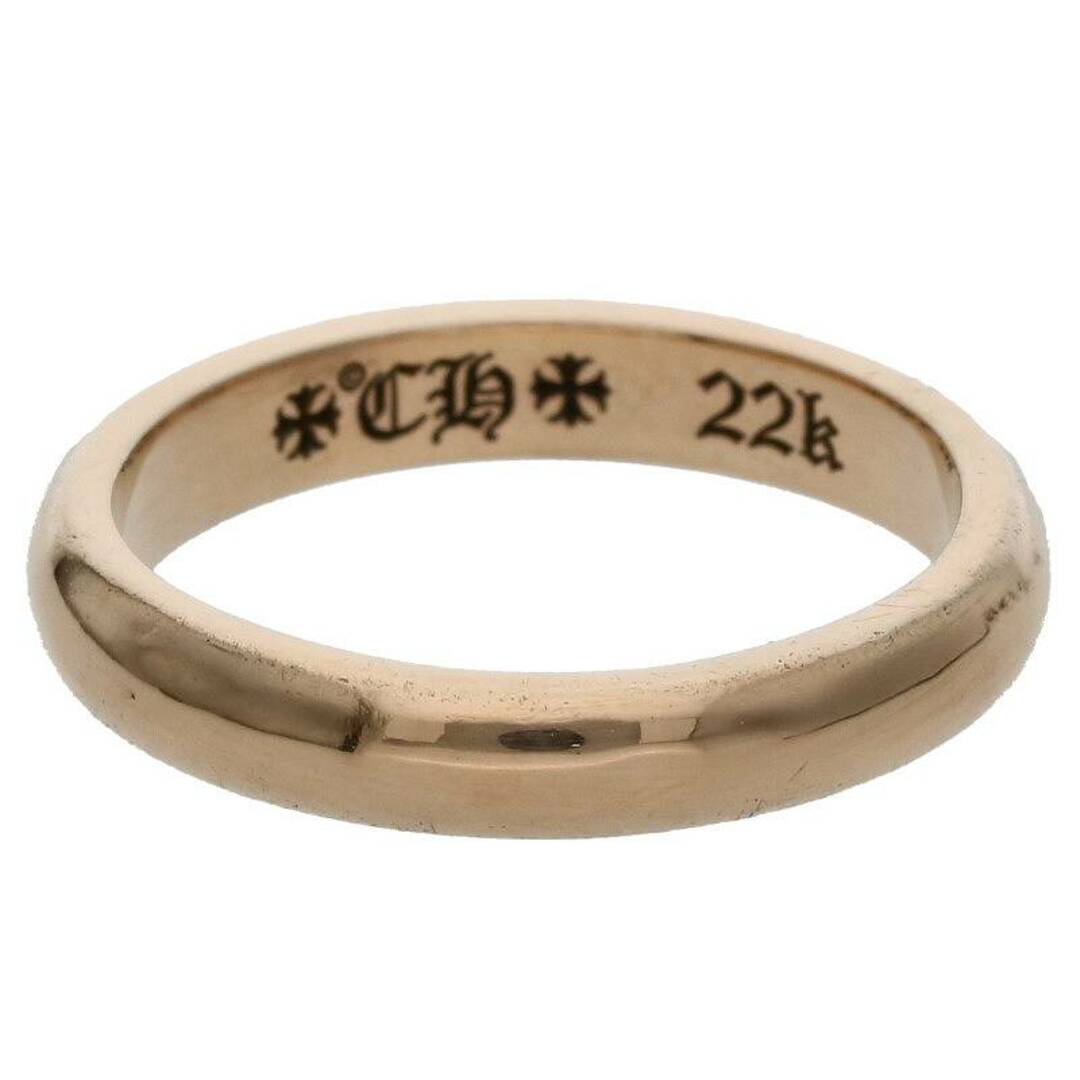 クロムハーツ  22K BBBLGM WEDDING/22Kバブルガムウェディング ゴールドリング メンズ 8.5号アクセサリー