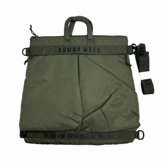 ヒューマンメイド(HUMAN MADE)のヒューマンメイド/HUMAN MADE/2WAYバッグ/ヘルメットバッグ/HELMET BAG/ナイロン/OLIVE DRAB/HM26GD022【BAG4197】(ハンドバッグ)