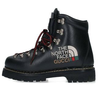 グッチ(Gucci)のグッチ ×ノースフェイス THE NORTH FACE  655398 ダブルネーム マウンテンブーツ レディース 39(ブーツ)