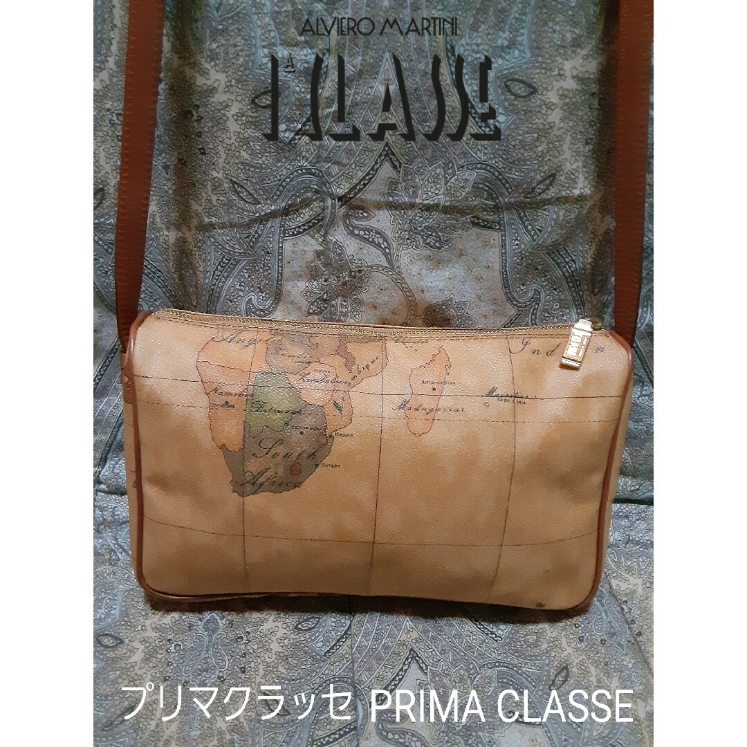 PRIMA CLASSE - プリマクラッセ PRIMA CLASSE 本革/斜め掛けショルダーバッグ