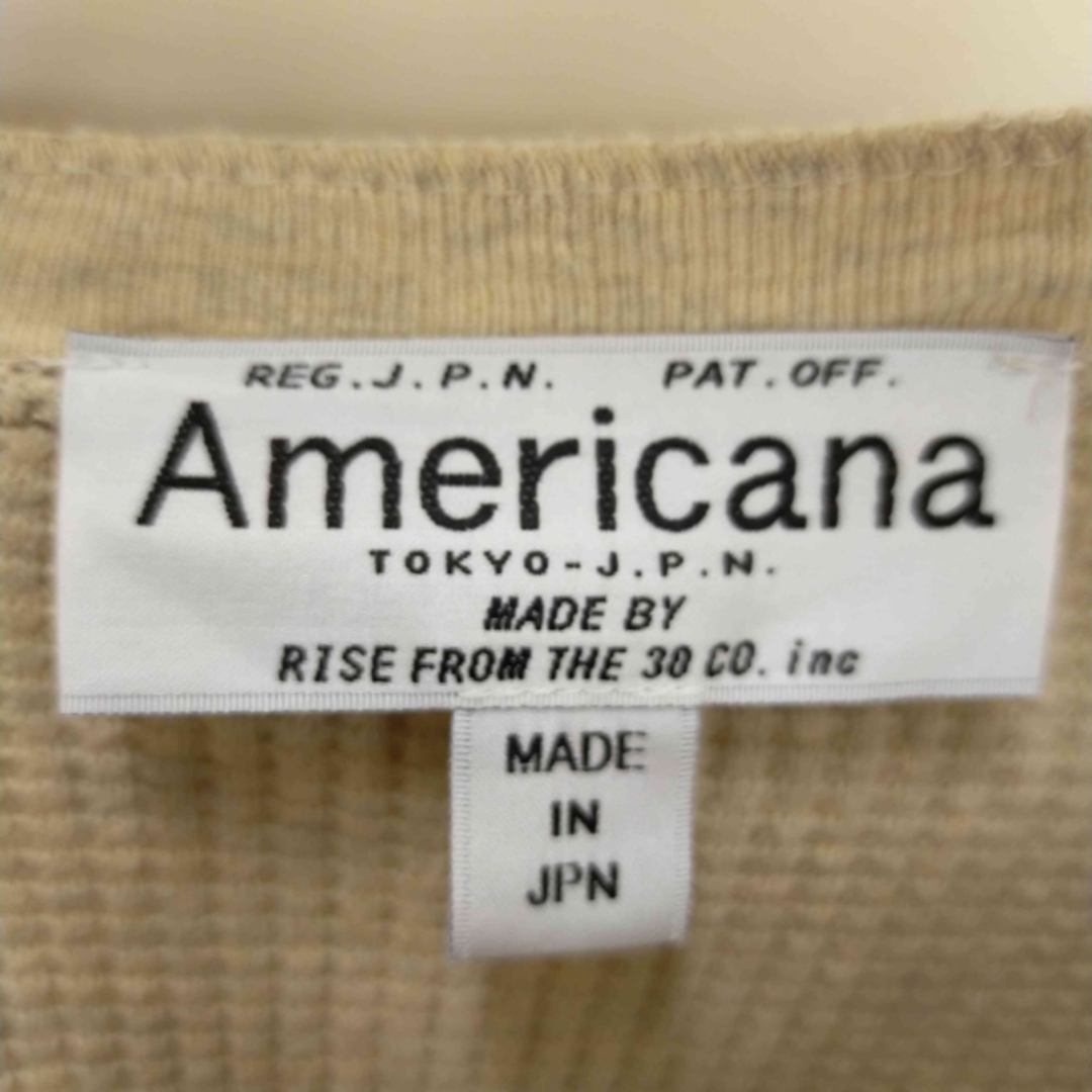 AMERICANA(アメリカーナ)のAmericana(アメリカーナ) レディース トップス Tシャツ・カットソー レディースのトップス(カットソー(長袖/七分))の商品写真