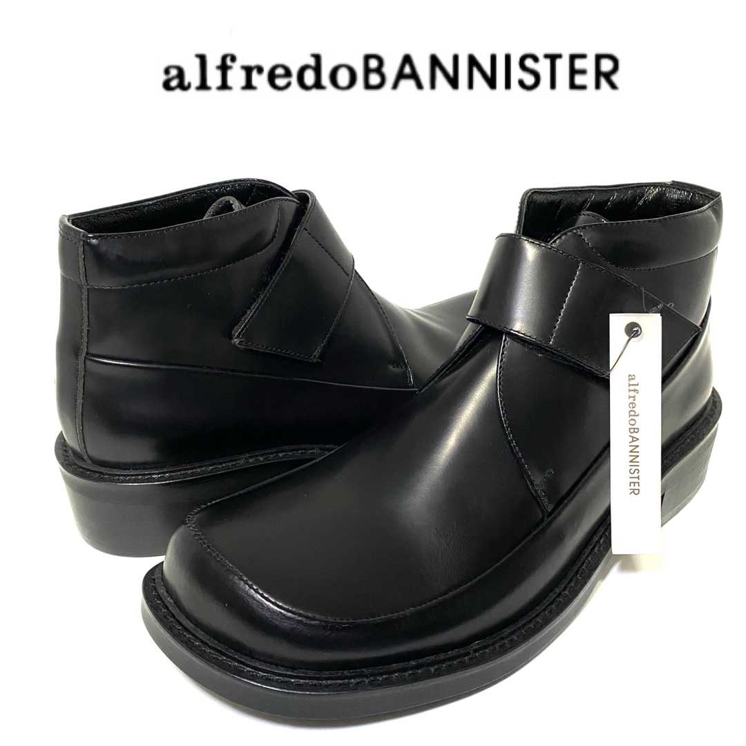 alfredoBANNISTER(アルフレッドバニスター)のalfredo BANNISTER/ストラップベルトブーツ/43/新品未使用 メンズの靴/シューズ(ブーツ)の商品写真