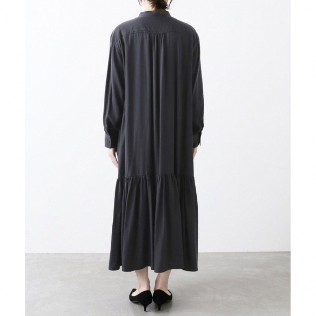 Plage(プラージュ)のplage hem gather シャツワンピース レディースのワンピース(ロングワンピース/マキシワンピース)の商品写真