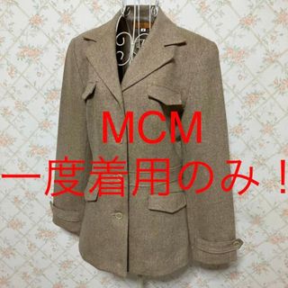 エムシーエム(MCM)の★MCM/エムシーエム★一度着用のみ★長袖ジャケットM(9号)(テーラードジャケット)