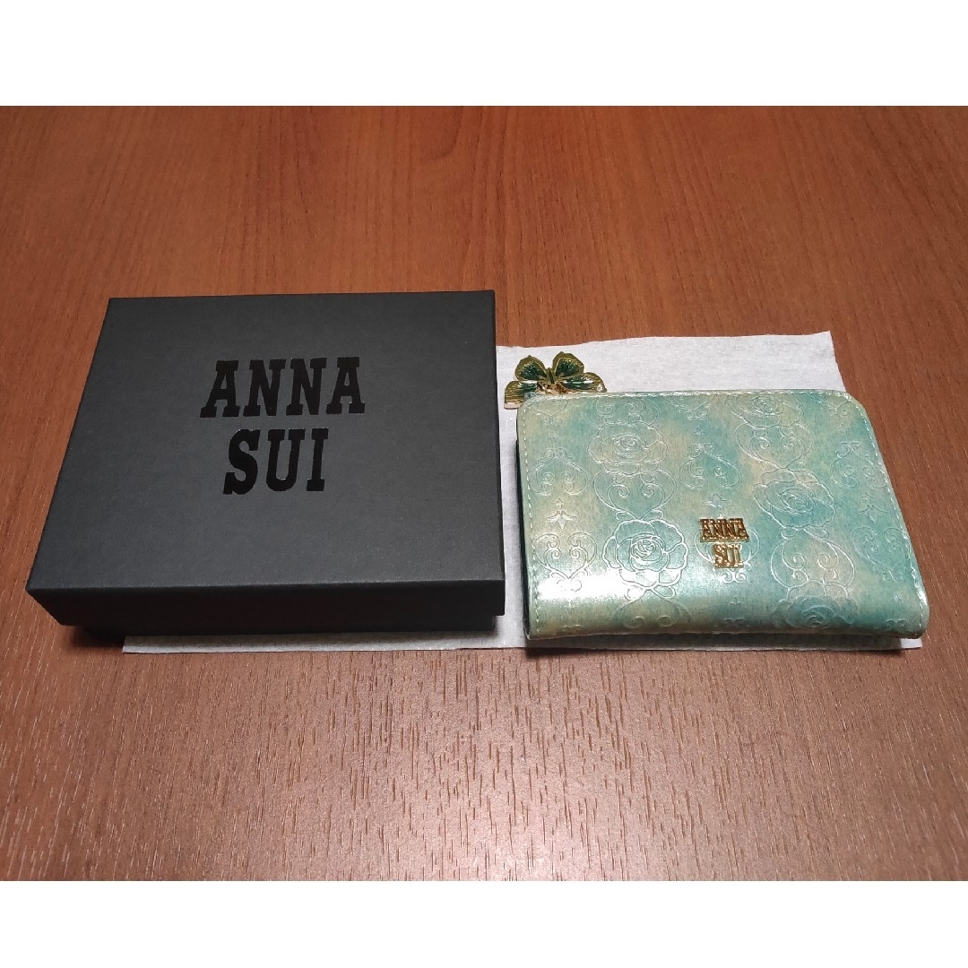 ANNA SUI(アナスイ)のアナ・スイ　ミニ財布　ローズハートウォレット レディースのファッション小物(財布)の商品写真