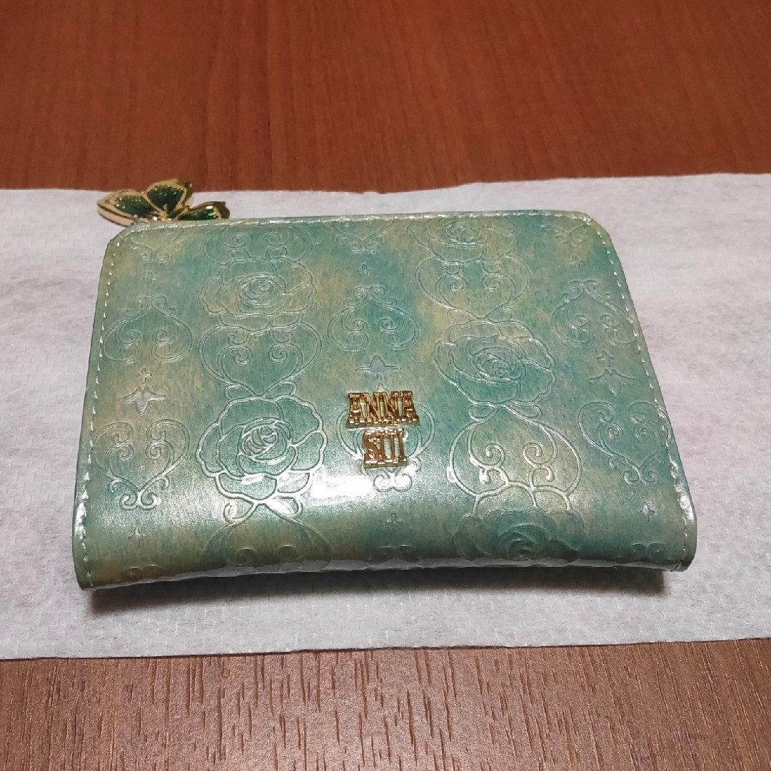 ANNA SUI(アナスイ)のアナ・スイ　ミニ財布　ローズハートウォレット レディースのファッション小物(財布)の商品写真