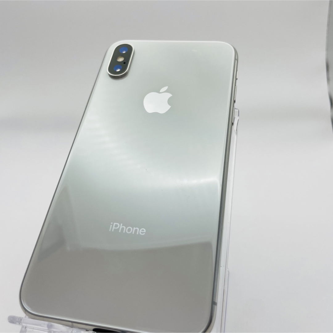 【美品】iPhoneX 256GB silver SIMフリー