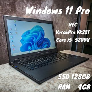 エヌイーシー(NEC)のNEC  VersaPro VK22T(ノートPC)