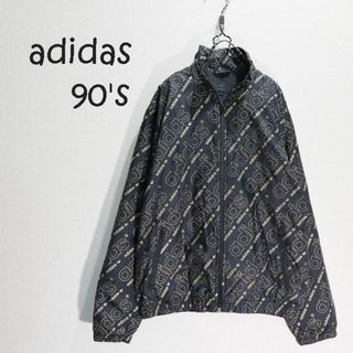 アディダス(adidas)の ◆古着◆　adidas　90’代万国旗タグ　中綿入りナイロンジャケット　(ナイロンジャケット)