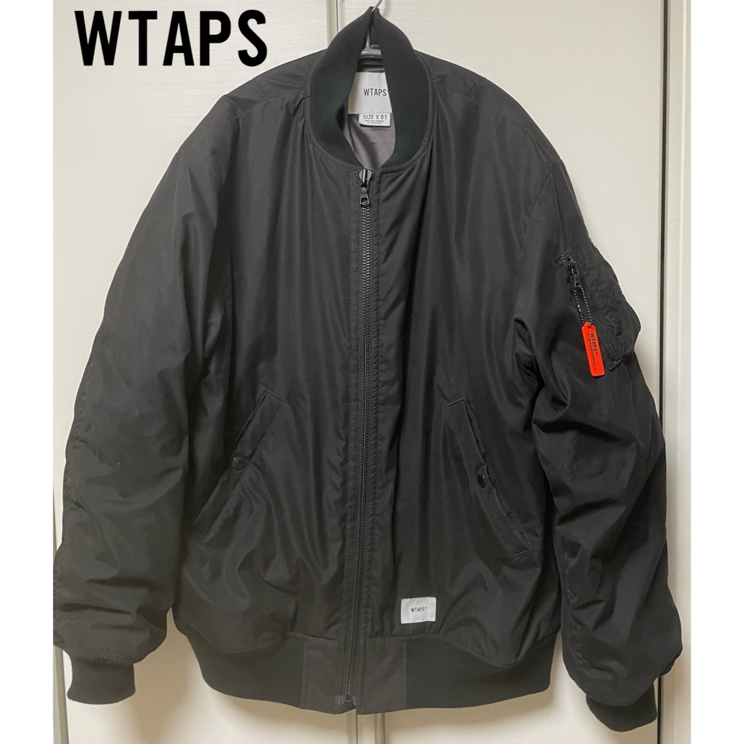 新品未使用 Wtaps 19aw w1 ma-1 ブラック Sサイズ