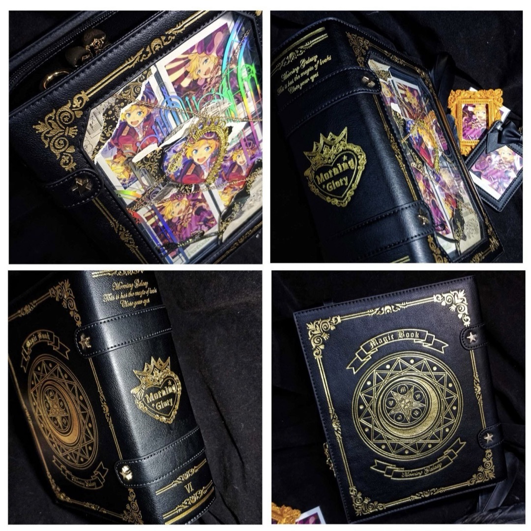 新品【痛バ】5カラー　魔法書型バッグ　本型　パスケース 付 レディースのバッグ(ショルダーバッグ)の商品写真