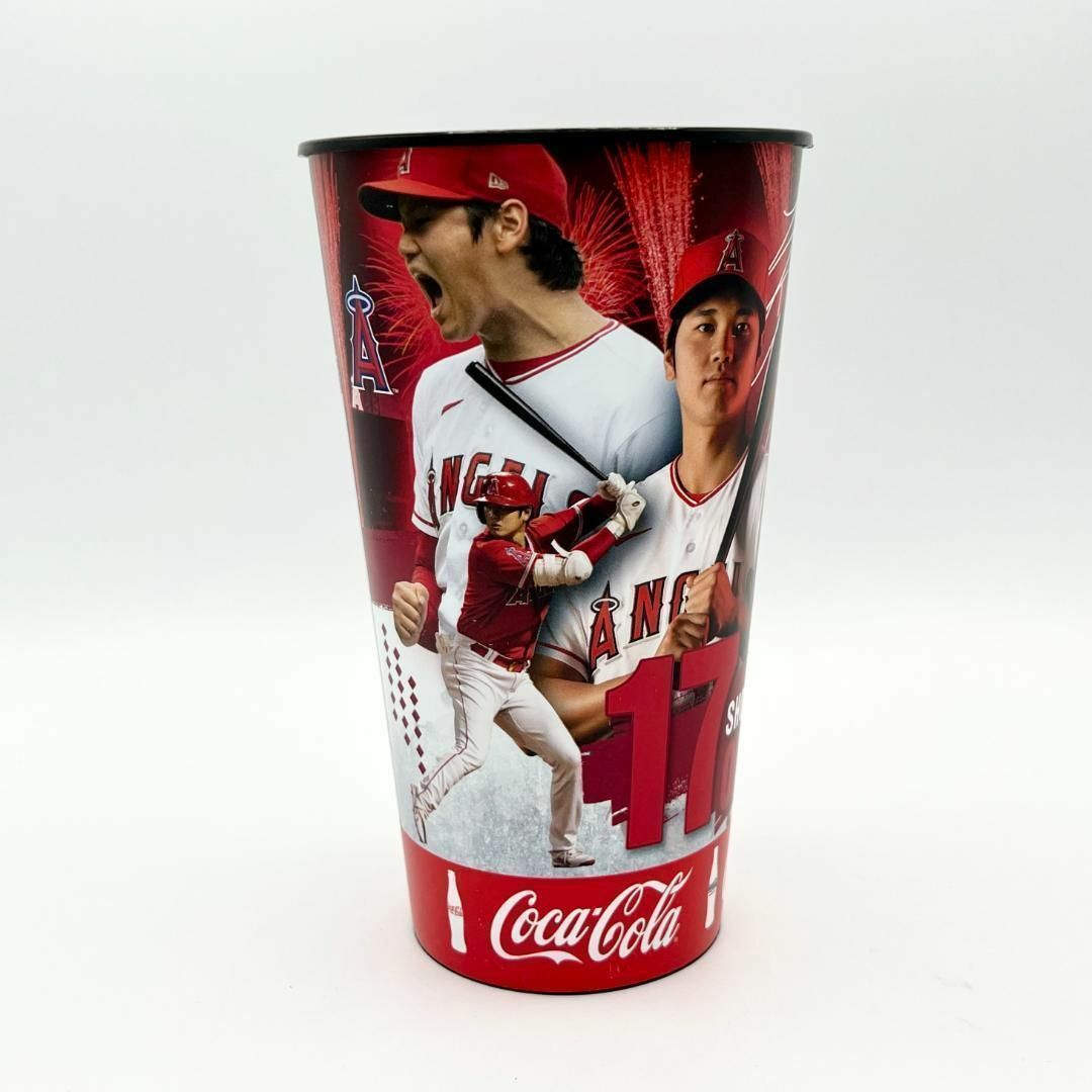 MLB(メジャーリーグベースボール)の大谷翔平 ドリンクカップ コップ 球場限定 MLB スーベニアカップ スポーツ/アウトドアの野球(記念品/関連グッズ)の商品写真