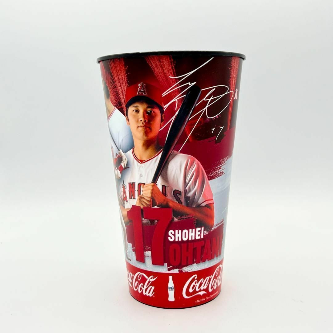 MLB(メジャーリーグベースボール)の大谷翔平 ドリンクカップ コップ 球場限定 MLB スーベニアカップ スポーツ/アウトドアの野球(記念品/関連グッズ)の商品写真