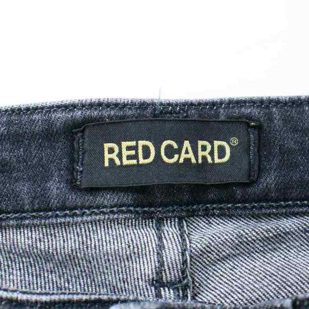 レッドカード デニム パンツ スリムテーパード 20 XXXS 黒 46508 レディースのパンツ(デニム/ジーンズ)の商品写真