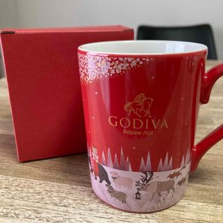 ゴディバ(GODIVA)の新品未使用　GODIVAマグカップ(グラス/カップ)