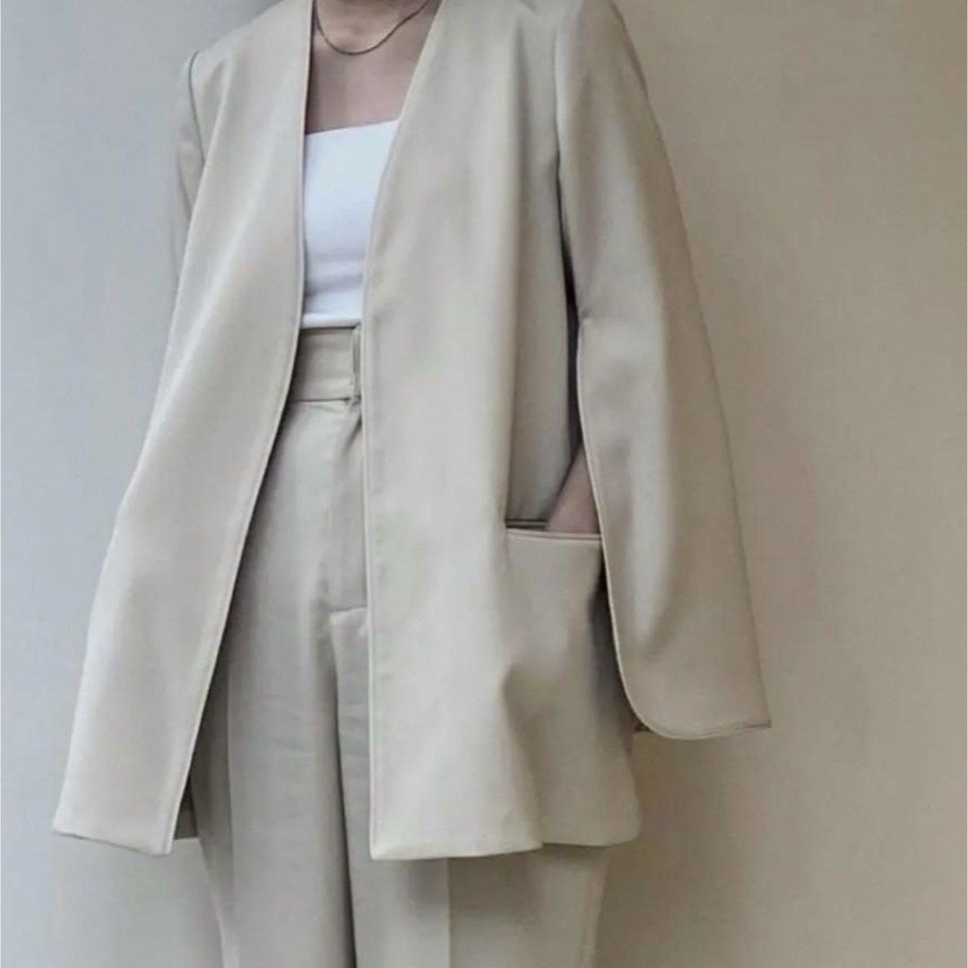 Louren slit sleeve jacketローレン