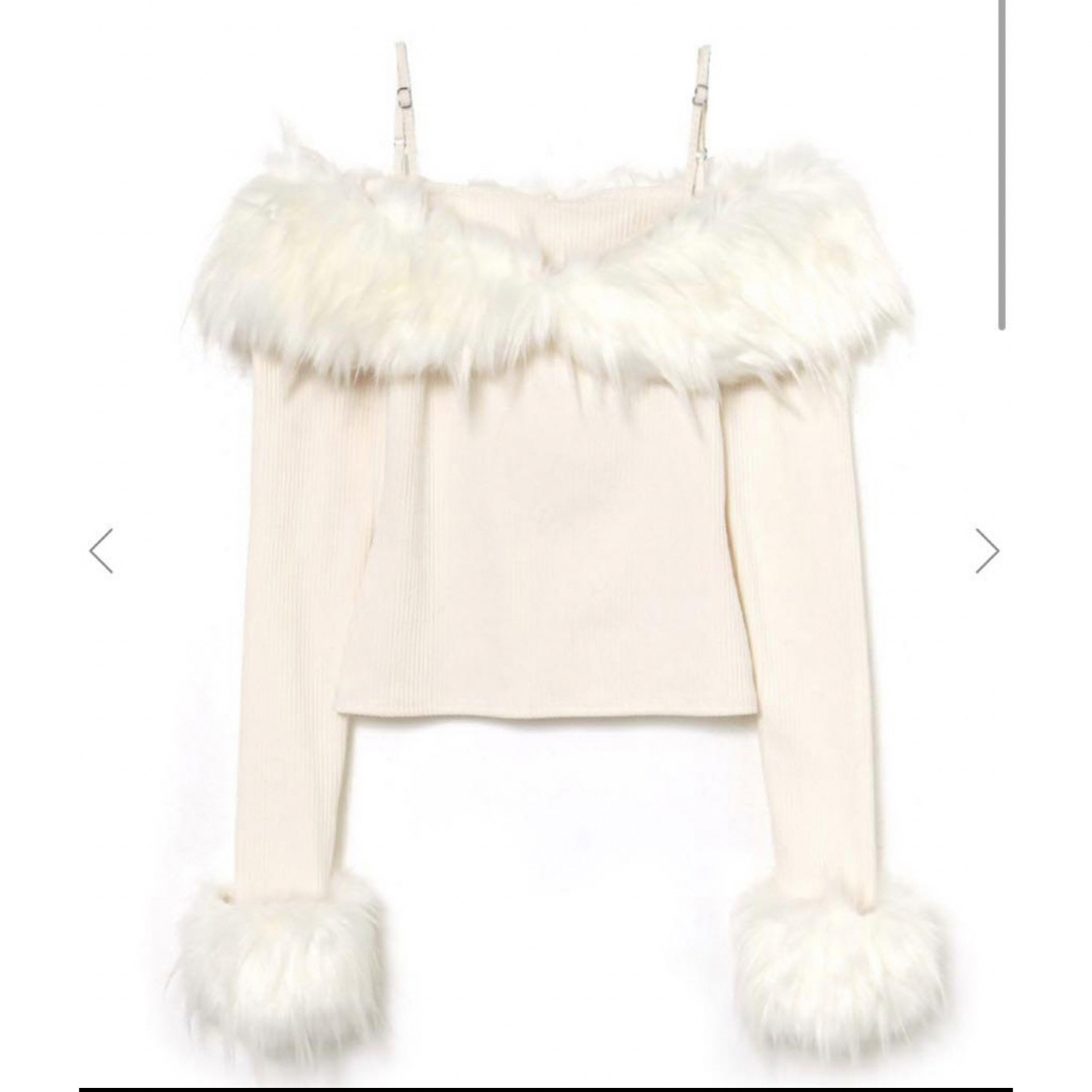 Melt the lady wide fur tops