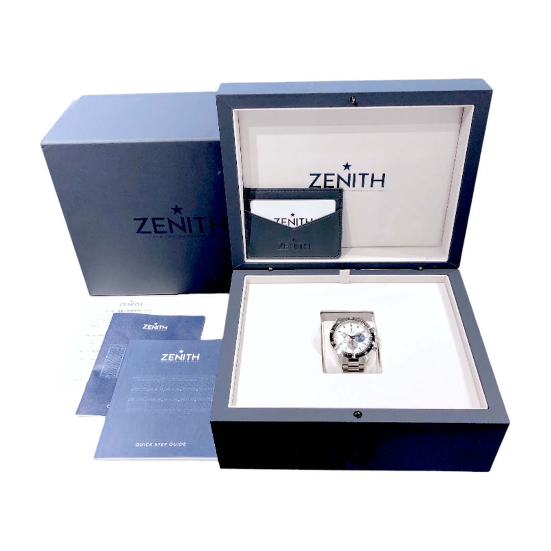 ZENITH(ゼニス)の　ゼニス ZENITH クロノマスター スポーツ 03.3100.3600/69.M3100 ステンレススチール メンズ 腕時計 メンズの時計(その他)の商品写真