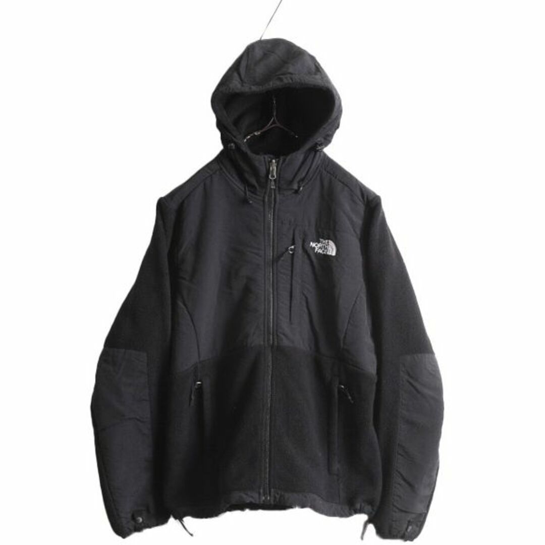 THE NORTH FACE(ザノースフェイス)のノースフェイス フード付き デナリ ジャケット レディース S The North Face フリース ジャンパー ブルゾン パーカー アウトドア ブラック レディースのジャケット/アウター(ブルゾン)の商品写真