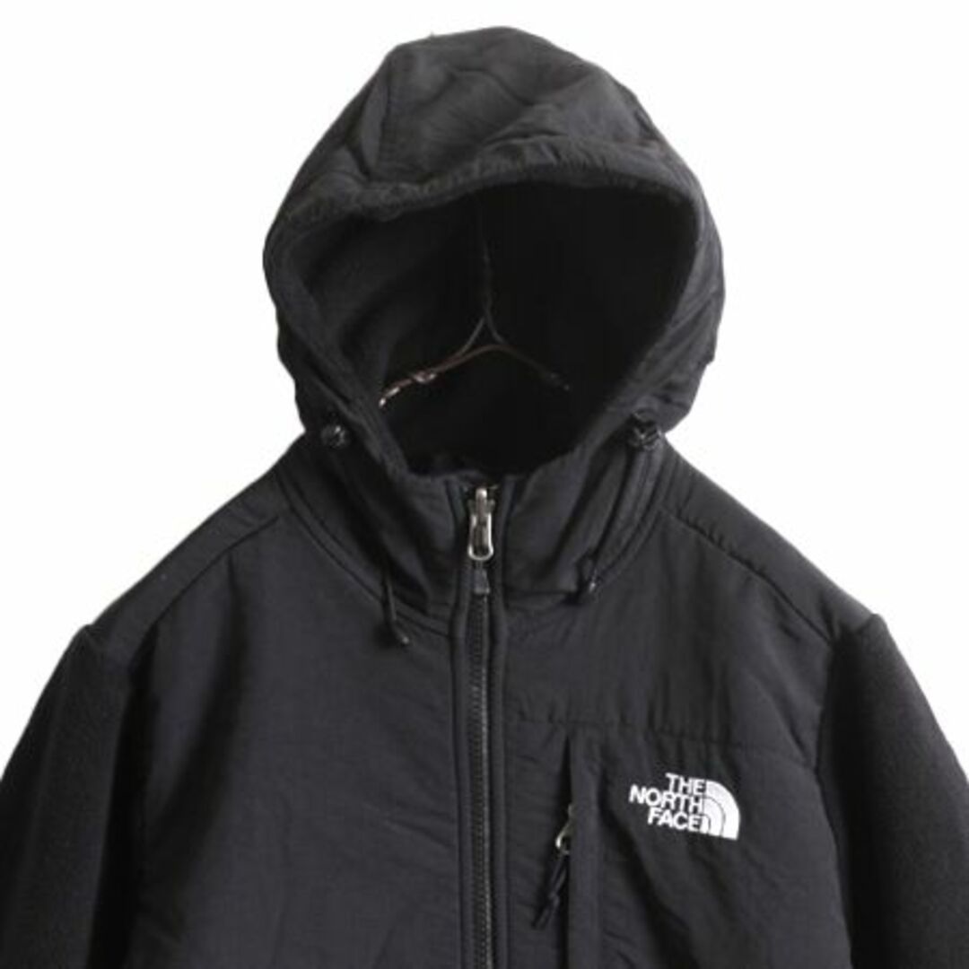 レディースノースフェイス フード付き デナリ ジャケット レディース S The North Face Denali フリース パーカー ジャンパー 黒 ブラック アウトドア