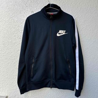 ナイキ(NIKE)のNIKE ナイキ ビッグロゴ トラックジャケット ジャージ 濃紺 ネイビー(ジャージ)