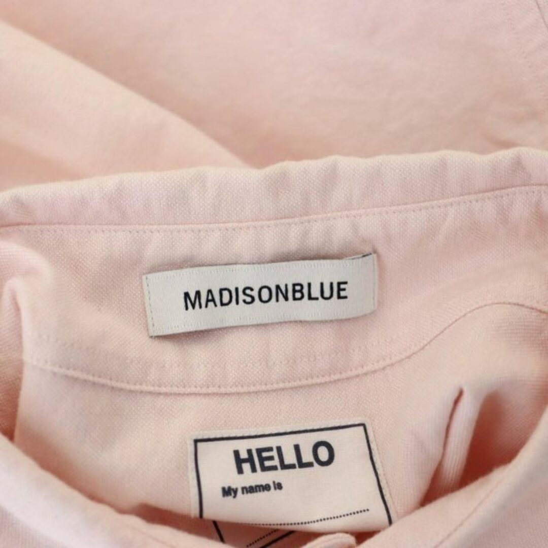 MADISONBLUE(マディソンブルー)のマディソンブルー BRADLEY OX シャツ 七分袖 01 ピンク レディースのトップス(その他)の商品写真