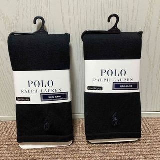 ポロラルフローレン(POLO RALPH LAUREN)のポロラルフローレン レギンス  M~Lサイズ  10分丈レギンス   黒(レギンス/スパッツ)