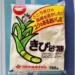 ニッシンセイトウ(日新製糖)の【新品】きび砂糖　750g(調味料)