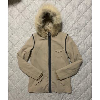 プラダ(PRADA)のPRADA SPORTS fox fur jacket(ナイロンジャケット)