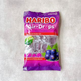 HARIBO【日本未販売】air-drops fresh cassis 100g(菓子/デザート)