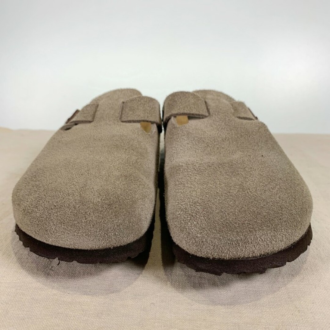 BIRKENSTOCK(ビルケンシュトック)のBIRKENSTOCK ビルケンシュトック Boston ボストン スウェードレザーサンダル トープ ドイツ製 Size 28cm メンズの靴/シューズ(その他)の商品写真