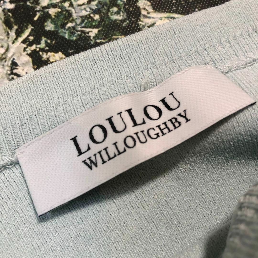 LOULOU WILLOUGHBY(ルルウィルビー)のルルウィルビー-LOULOU WILLOUGHBY-ワイドスリーブオープンニット レディースのトップス(ニット/セーター)の商品写真