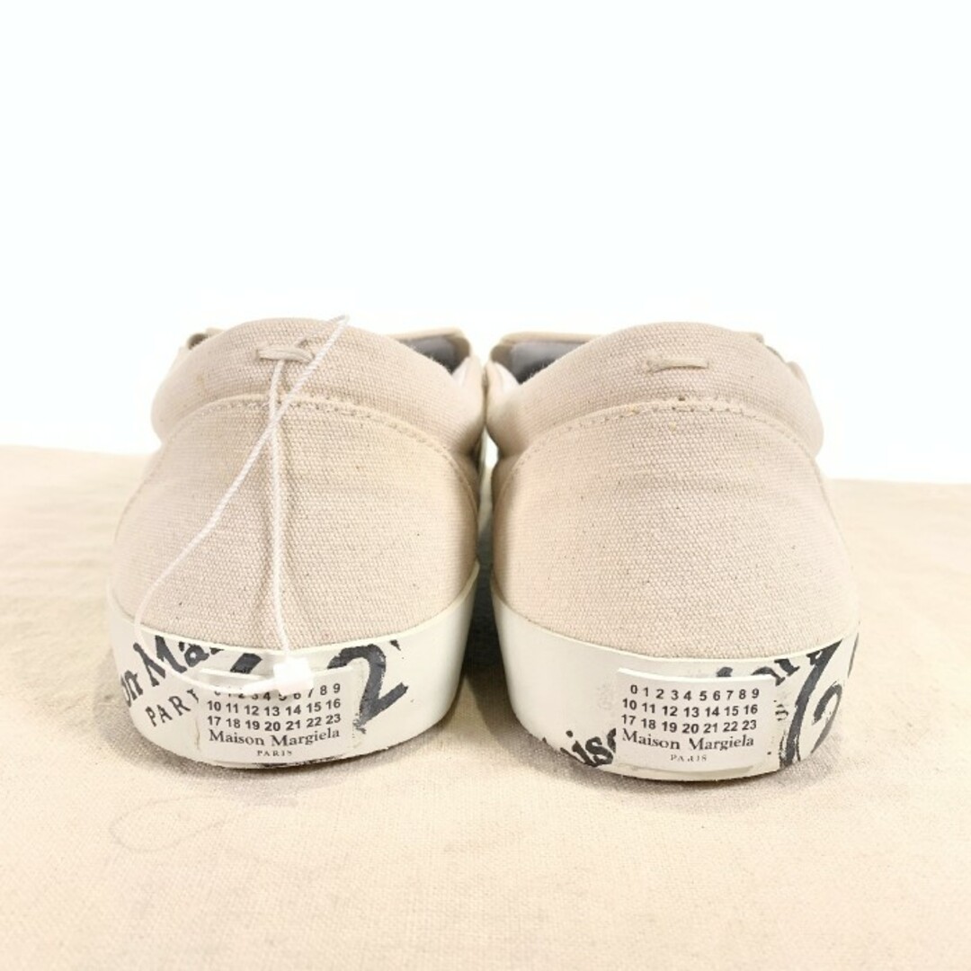 Maison Martin Margiela(マルタンマルジェラ)のMaison Margiela メゾンマルジェラ 19SS TABI タビ ローカットスニーカー スリッポン キャンバス 生成 S57WS0250 Size 42 メンズの靴/シューズ(スニーカー)の商品写真