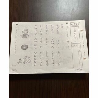 クモン(KUMON)の公文　教材プリント　国語2A 200枚(語学/参考書)