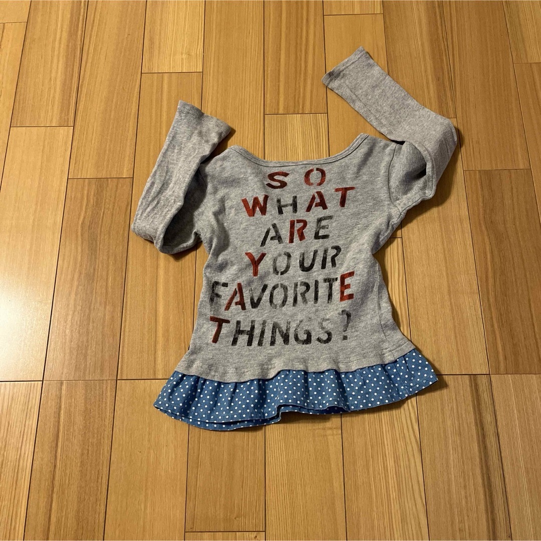 JUNK STORE(ジャンクストアー)の110 ジャンクストアー　ロンT キッズ/ベビー/マタニティのキッズ服女の子用(90cm~)(Tシャツ/カットソー)の商品写真